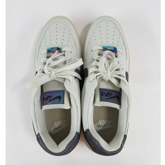 Nike Air Force 1 Sage Low LX AR5409-003 Women’s 8 Spruce Aura White Iridescent - Picture 6 of 10